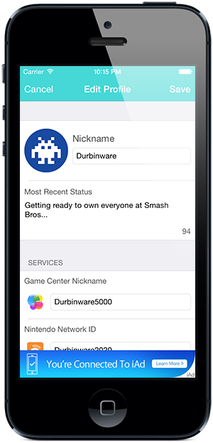 Edit MetaGamer Profile